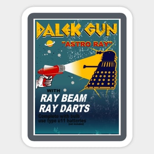 DALEK GUN ASTRO RAY Sticker